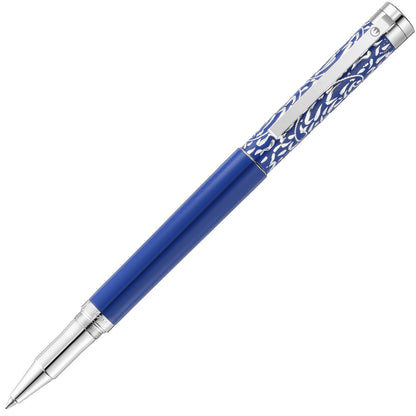 Waldmann, Tintenroller Xetra Vienna Special Ed. Handgravur, blau - 1