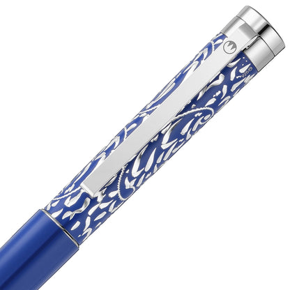 Waldmann, Tintenroller Xetra Vienna Special Ed. Handgravur, blau - 3