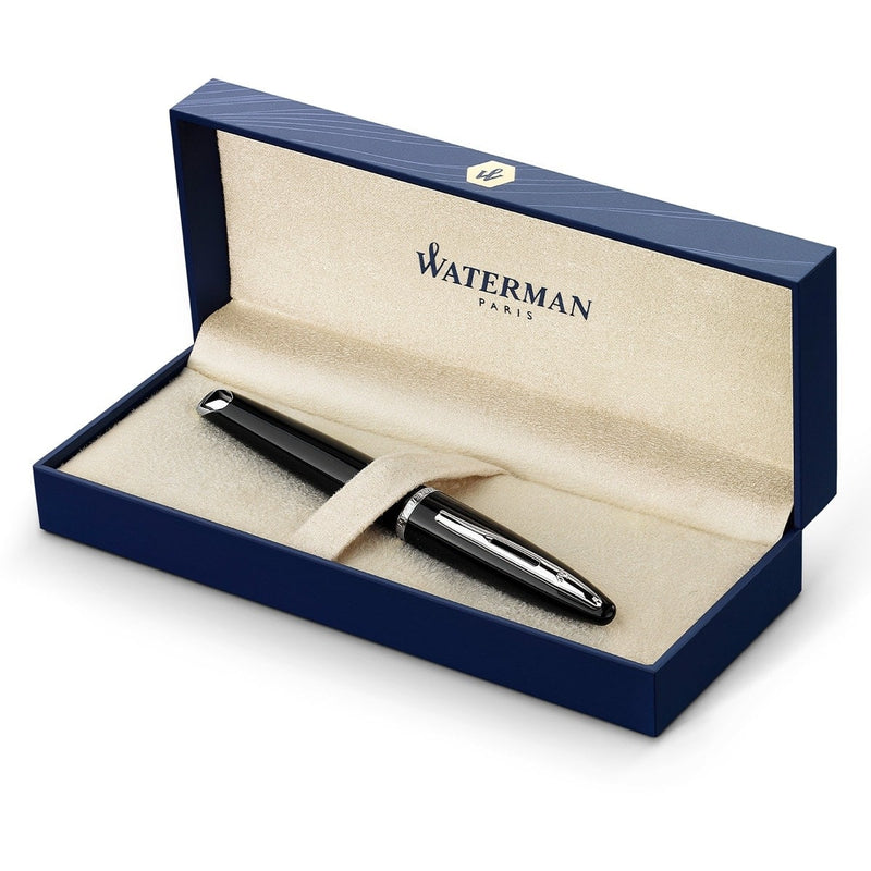 Waterman Füller Carène silber 18K Feder schwarz-8