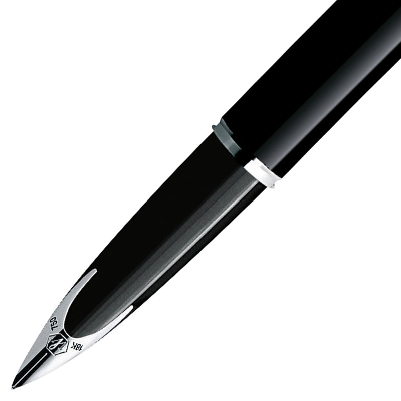 Waterman Füller Carène silber 18K Feder schwarz-2
