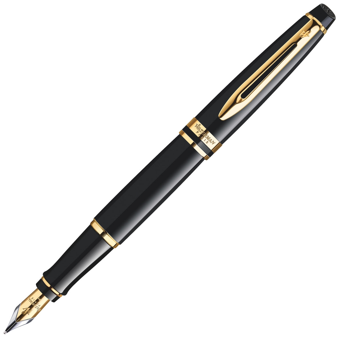 Waterman Füller Expert gold schwarz-1