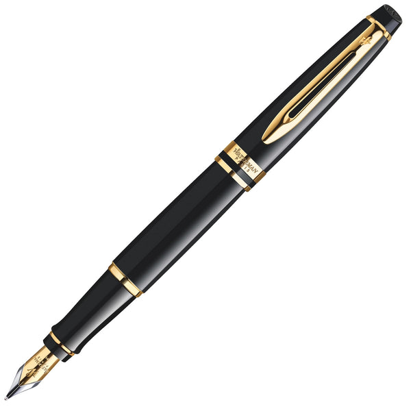 Waterman, Füller Expert, gold, schwarz