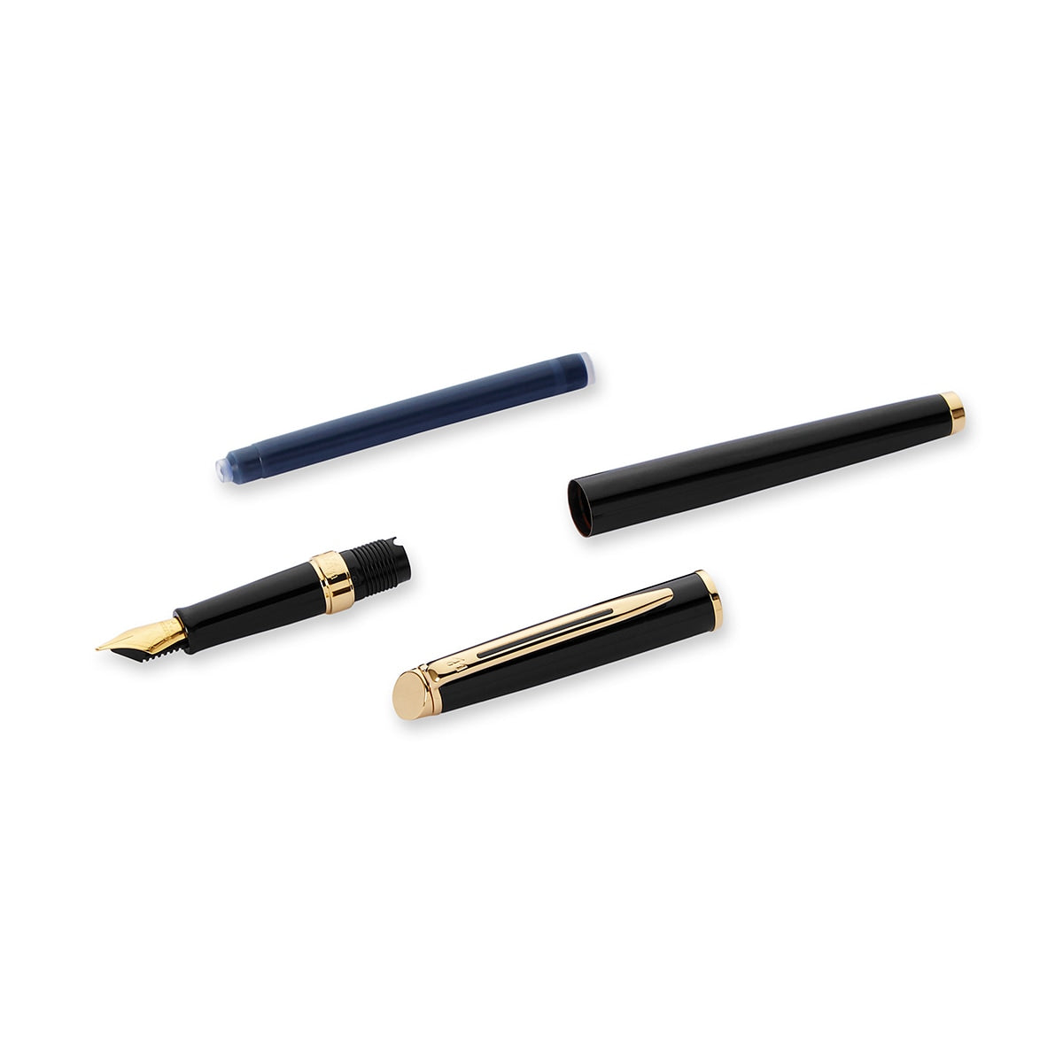 Waterman Füller Hémisphère gold schwarz-6