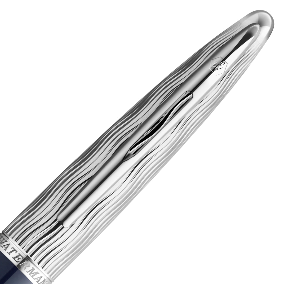 Waterman Kugelschreiber Carène L’Essence du bleu Mittel dunkelblau-3