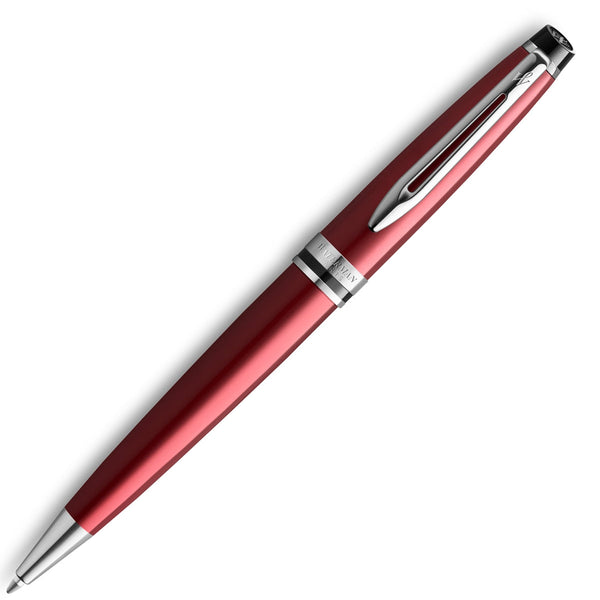 Waterman Kugelschreiber Expert chrom Mittel Dark Red-1