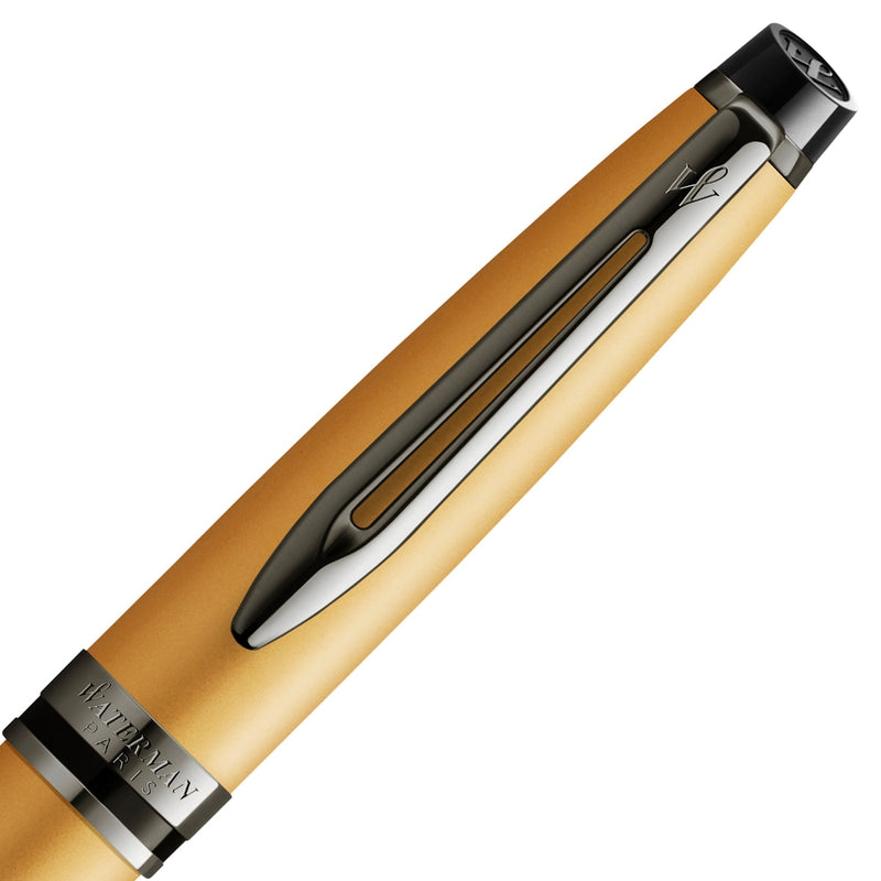 Waterman Kugelschreiber Expert Metallic Special Ed. ruthenium Metallic Gold-3