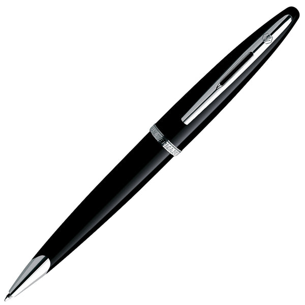 Waterman Kugelschreiber Carène silber Mittel schwarz-1
