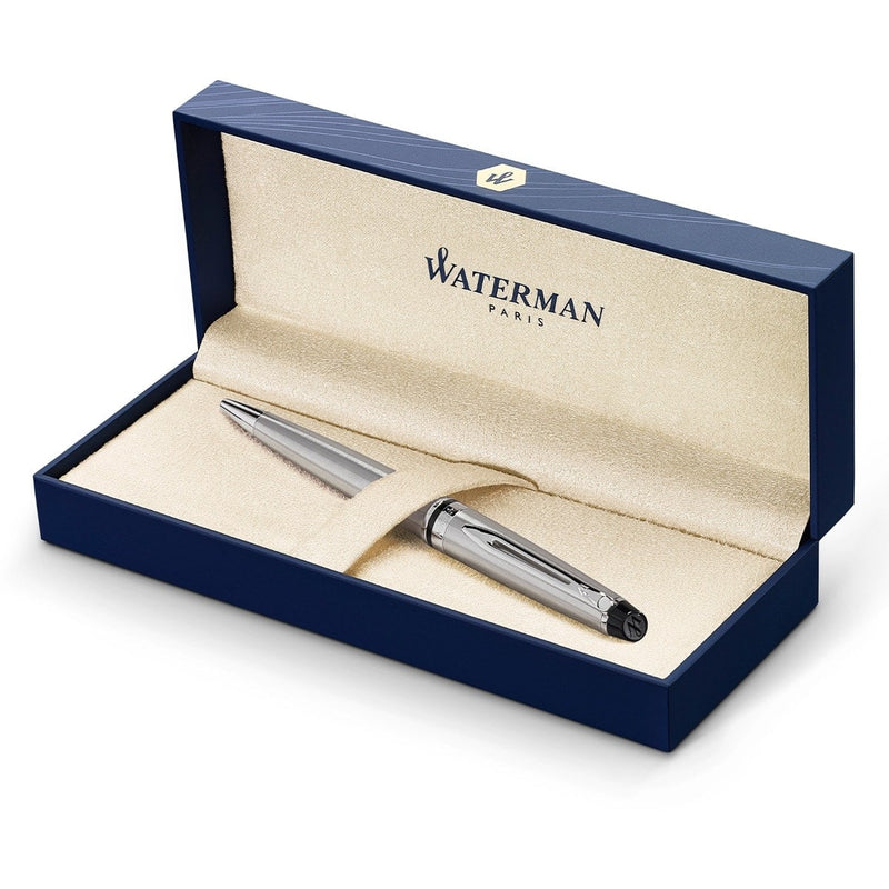 Waterman Kugelschreiber Expert chrom Mittel Metallic-7