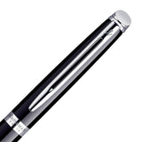 Waterman Kugelschreiber Hémisphère chrom Mittel schwarz-3