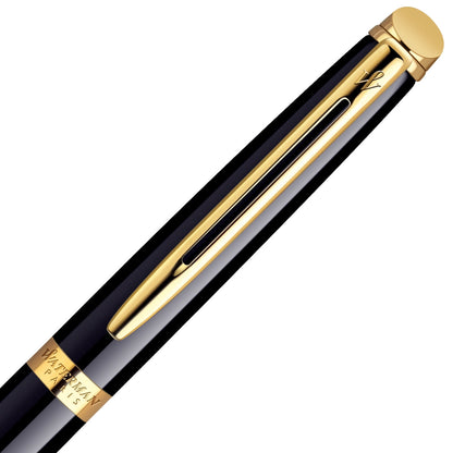 Waterman Kugelschreiber Hémisphère gold Mittel schwarz-3