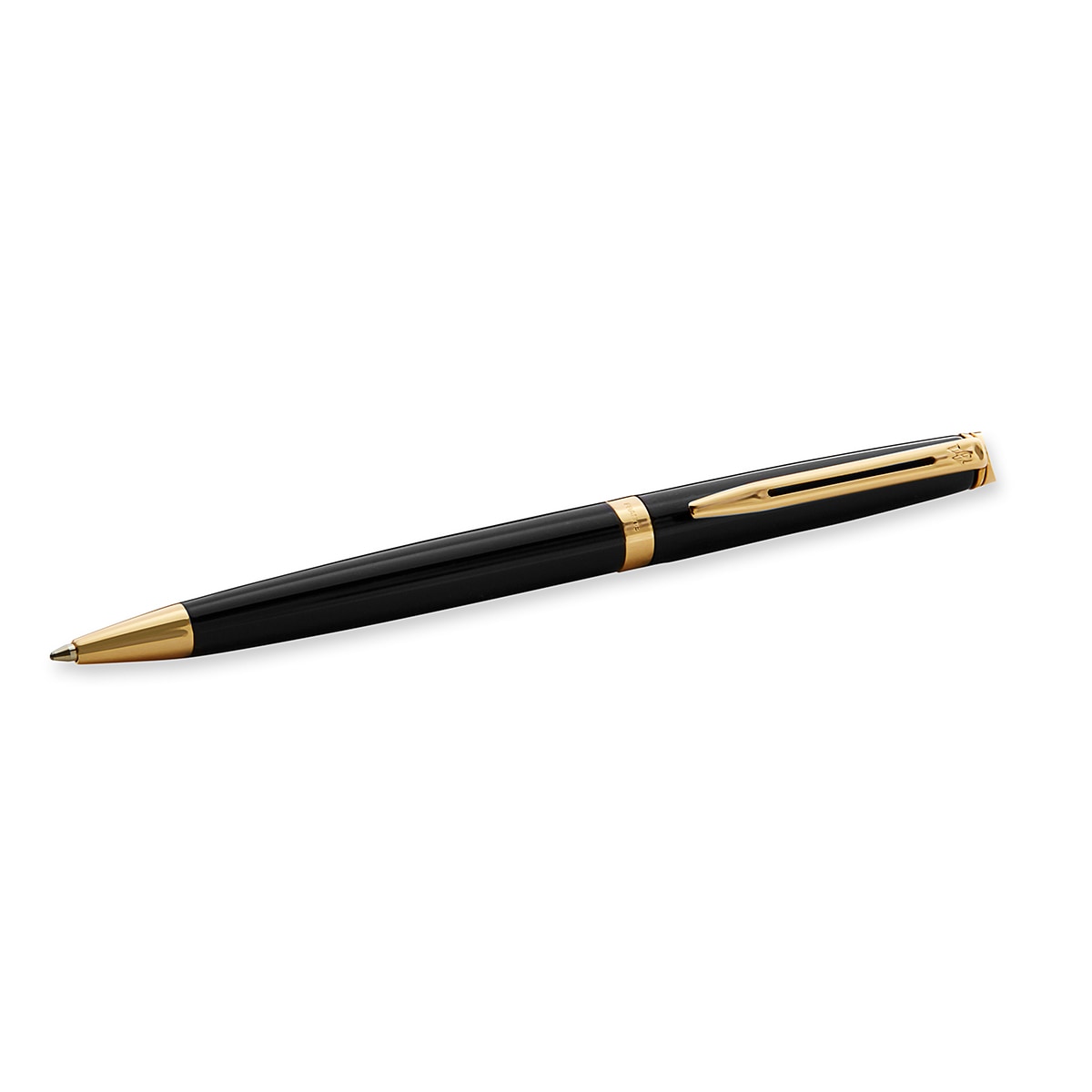 Waterman Kugelschreiber Hémisphère gold Mittel schwarz-4