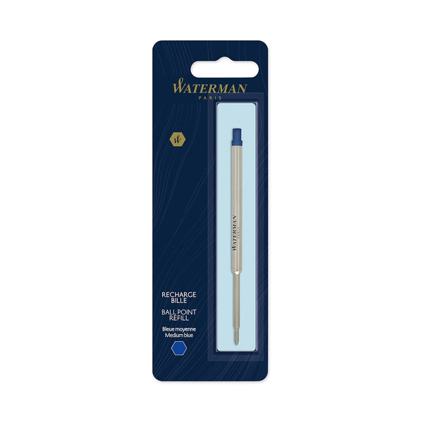 Waterman, Kugelschreibermine, Mittel, Blau