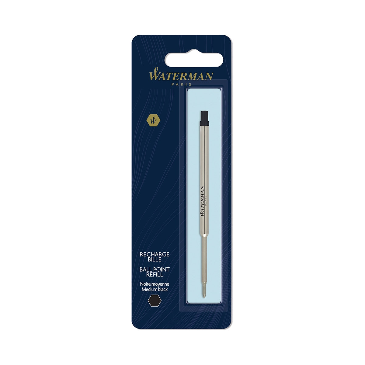 Waterman Kugelschreibermine Mittel Schwarz-2