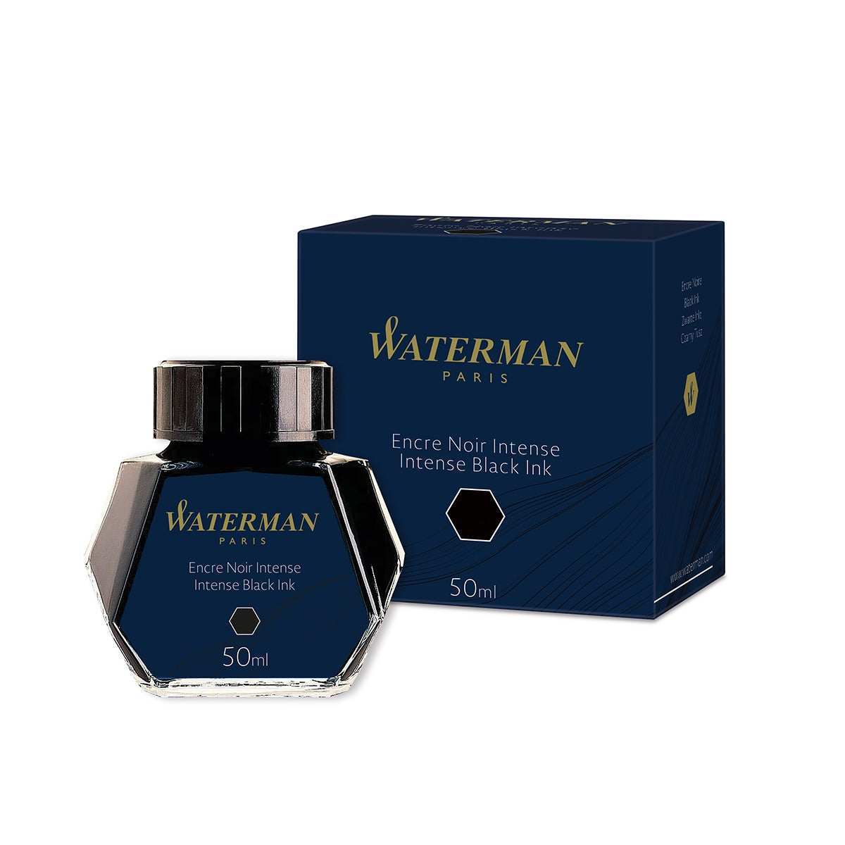 Waterman Tintenglas Intense Black-2