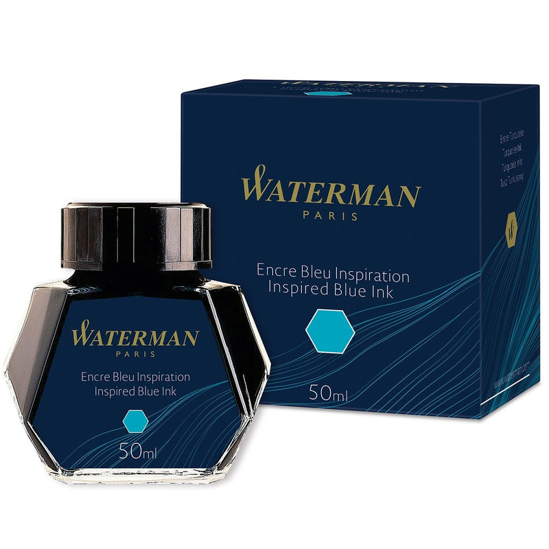 Waterman Tintenglas Inspired Blue-2