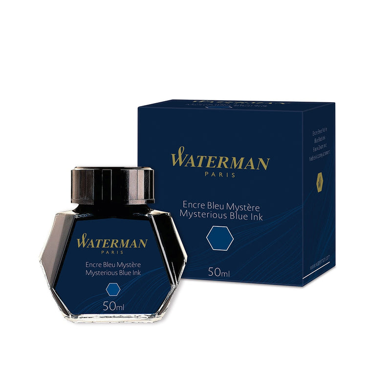 Waterman Tintenglas Mysterious Blue-2
