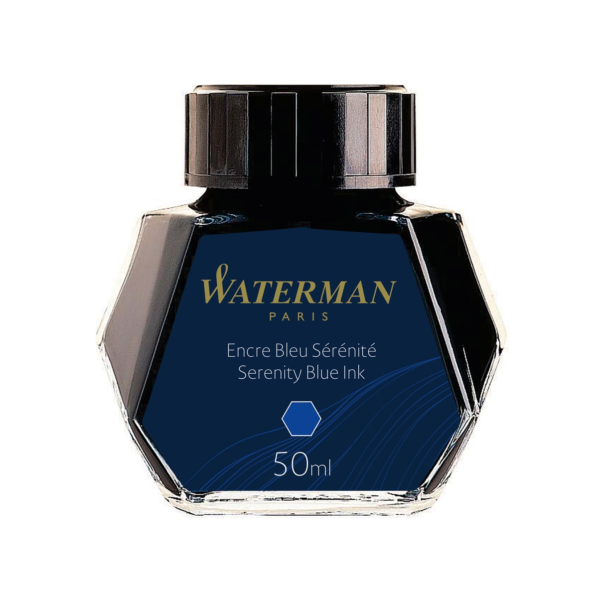 Waterman Tintenglas Serenity Blue-1