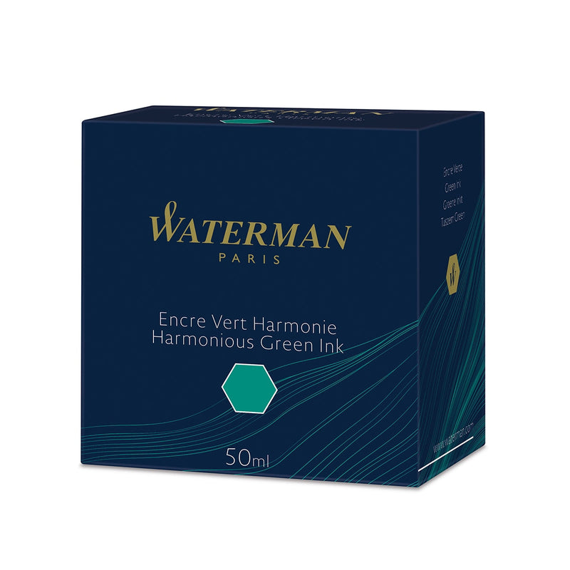 Waterman Tintenglas Harmonious Green-4
