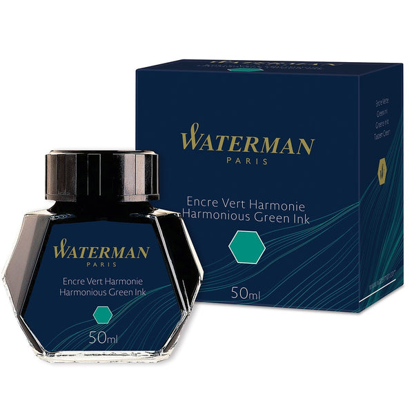 Waterman Tintenglas Harmonious Green-2
