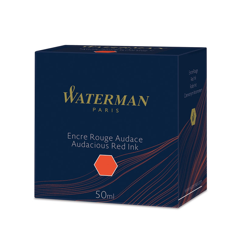 Waterman Tintenglas Audacious Red-4